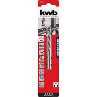 kwb 206560 HSS Metaal-spiraalboor 6 mm Gezamenlijke lengte 93 mm DIN 338 Cilinderschacht 1 stuk(s) - thumbnail