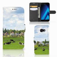 Samsung Galaxy A5 2017 | Telefoonhoesje | Met pasjeshouder | Koeien - thumbnail