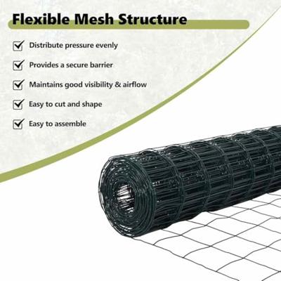 VidaXL Euro hek groen 1,4 x 10 m pvc-gecoat ijzer