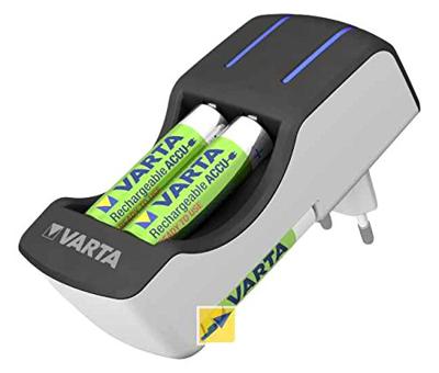VARTA Lcd-oplader voor NiMH AA en AAA, 8 sleuven