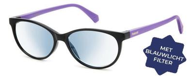 Leesbril Polaroid met blauwlichtfilter PLD0036-Paars/Zwart-+1.50 Leesbril Polaroid met blauwlichtfilter PLD0036-Paars/Zwart-+1.50