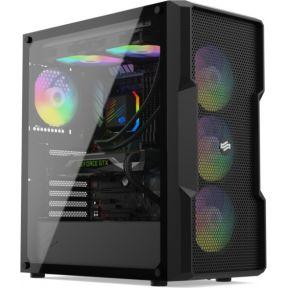 SilentiumPC Regnum RG6V EVO TG ARGB Midi Tower Zwart