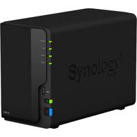 Synology DiskStation DS218 data-opslag-server NAS Desktop Ethernet LAN Zwart RTD1296 - thumbnail