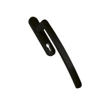 HDD Pro Raamkruk Hefboomsysteem Oval C Shape Zwart In Paar Cyl - thumbnail