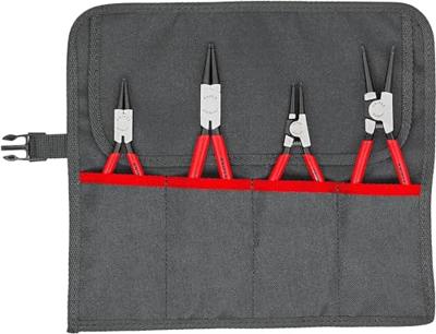 Knipex Set borgringtangen | 4-delig in roltas | 10-60 mm | 1 stuk - 00 19 56 V01 - 00 19 56 V01