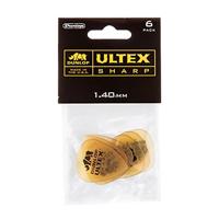 Dunlop 433P140 Ultex Sharp Pick 1.40 mm plectrumset (6 stuks) - thumbnail