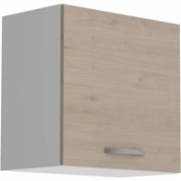 Oslo bovenste kast 1 deur - Decor Chene Jackson - L 60 x D 36 x H 58 cm - thumbnail