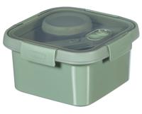Curver smart to go eco lunchset vierkant 1,1 liter + bestekset & sauscup - thumbnail