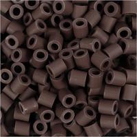 NABBI Biobeads van , afm 5x5 mm, gatgrootte 2.5 mm, medium, bruin, 3000 stuk/ 1 doos - thumbnail