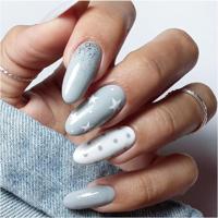Claresa uv/led gellak 5ml full glitter 1 silver - thumbnail