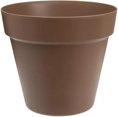 Easyday bloempot smile recht 29x25,8 cm kaneel