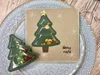 Sizzix • making essential shaker domes tree 6,35x7,62cm 6pieces - thumbnail