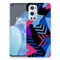 OnePlus 9 Pro | TPU Hoesje | Funky Triangle - thumbnail