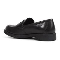 Kinderschoenen JR Agata GEOX® van leer zwart - thumbnail