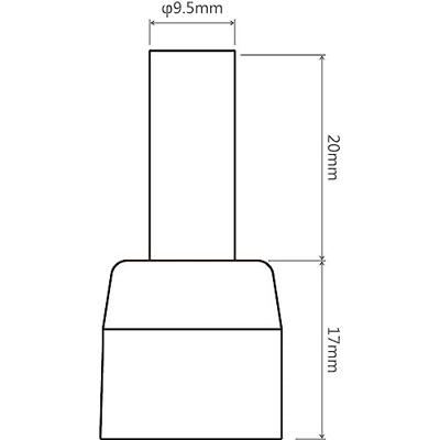TOOLCRAFT TPS-800HT3 Hetelucht mondstuk Grootte soldeerpunt 9.5 mm Lengte soldeerpunt: 37 mm Inhoud: 1 stuk(s)