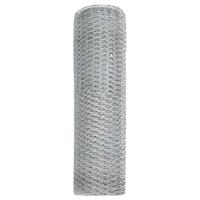 Zeskantig hekwerk Zilver 0,5 x 10 m Gegalvaniseerd staal - thumbnail