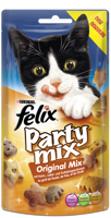 Felix Party Mix Original kattensnoep 60 gram 8 x 60 g - thumbnail