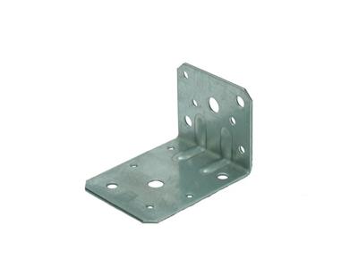 GB hoekanker met ril 125x125/46x2.5 sendzimir verzinkt | 50 stuks - GB072260050