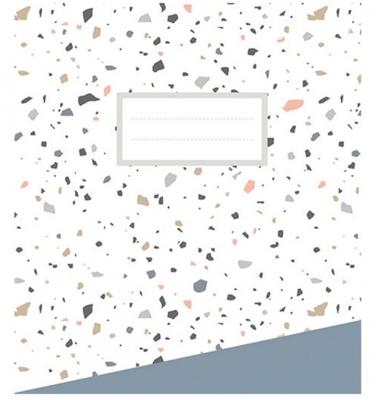 Deltas Paperstore: schrift Terrazo gelijnd