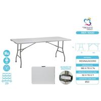 Vouwtafel Marbueno Grijs 70 x 74 x 180 cm - thumbnail