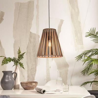 GOOD&MOJO Hanglamp 'Merapi' Bamboe, 40cm, kleur Naturel/Zwart GOOD&MOJO Hanglamp 'Merapi' Bamboe, 40cm, kleur Naturel/Zwart