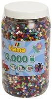 Hama strijkkralen in pot mix (067), 13.000st. - thumbnail