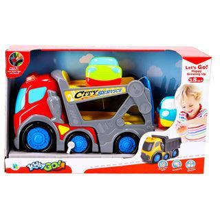 KiddyGo Transporter 31 cm + Licht en Geluid KiddyGo Transporter 31 cm + Licht en Geluid