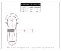 UFO PLAST Kids knee protector ufo alcor black - thumbnail