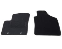 Automatten voorzijde - zwart stof - Fiat 500 2007-2012 - thumbnail