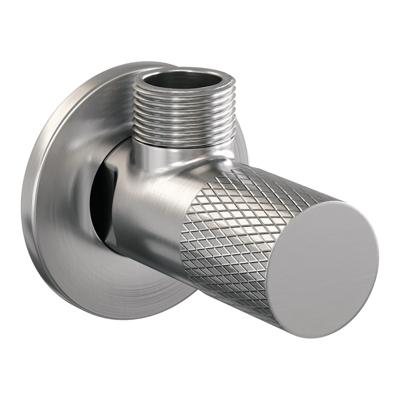 Hoekstopkraan Brauer Brushed Carving Edition RVS Geborsteld PVD