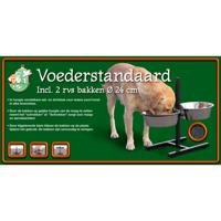 H-model standaard inclusief RVS bakken 24 cm hamerslag - thumbnail