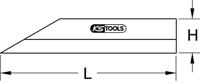 KS Tools 300.0639 Precisie-haarliniaal, 600 mm - thumbnail