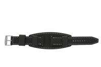 Horlogeband Fossil BQ1019 Onderliggend Leder Bruin 22mm - thumbnail