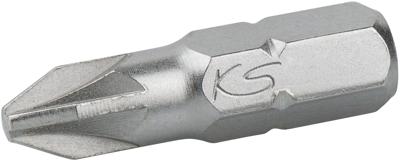 KS Tools 911.2222 9112222 Kruis-bit PZ 2 Speciaal staal Vernikkeld C 6.3 1 stuk(s)