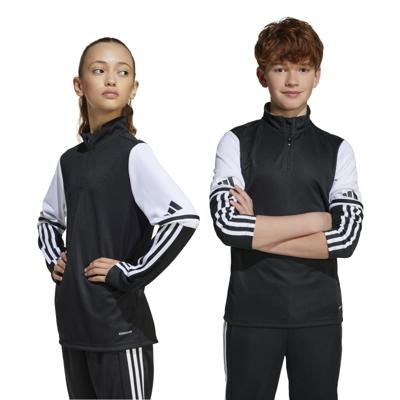 adidas Squadra 25 Trainingstrui 1/4-Zip Kids Zwart Wit adidas Squadra 25 Trainingstrui 1/4-Zip Kids Zwart Wit