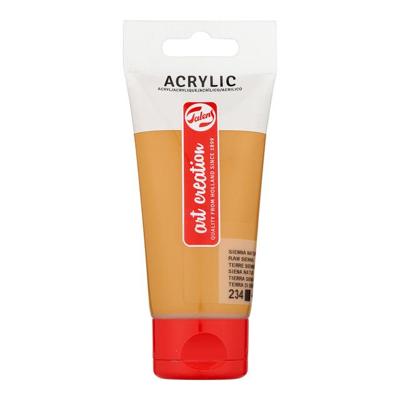 Acrylverf tac 234 sienna naturel tube 75ml | 3 stuks