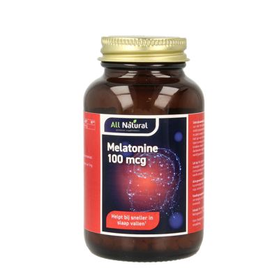 All Natural Melatonine 100mcg 500 Tabletten All Natural Melatonine 100mcg 500 Tabletten