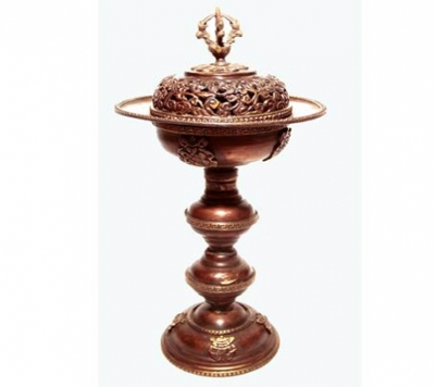 Wierookbrander Metaal Antieke Stijl Wierookbrander Metaal Antieke Stijl