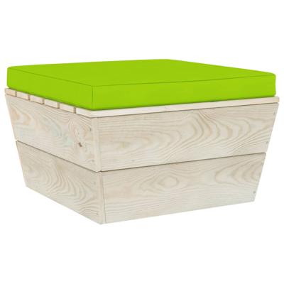 VidaXL Palletkussen oxford stof heldergroen