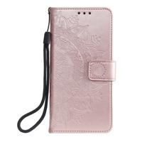 Shop4 - Samsung Galaxy S10 Lite Hoesje - Wallet Case Mandala Patroon Rosé Goud - thumbnail