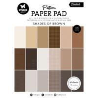 Studio Light • essentials pattern paper pad shades of brown - thumbnail