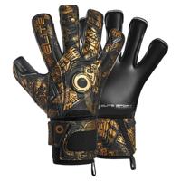 Elite Sport Aztlan Keepershandschoenen Zwart Goud - thumbnail