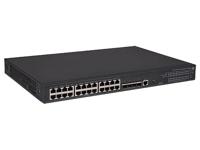 Hewlett Packard Enterprise FlexNetwork 5130 24G Poe+ 4SFP+ (370W) EI Managed L3 Gigabit Ethernet (10/100/1000) Zwart 1U Power Over Ethernet (Poe) - thumbnail