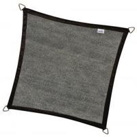 Nesling Coolfit schaduwdoek vierkant zwart 5 x 5 x 5 meter - thumbnail