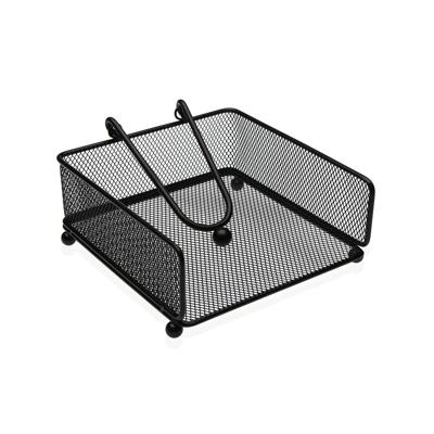 Servethouder Versa Zwart Staal Ijzer 17,5 X 9 X 18 CM
