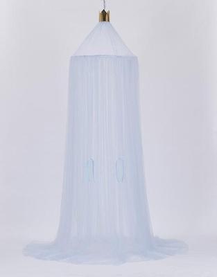Baby bed gordijn Hung Dome Mosquito netto meisjes kroon opknoping netto prinses tenten (blauw)