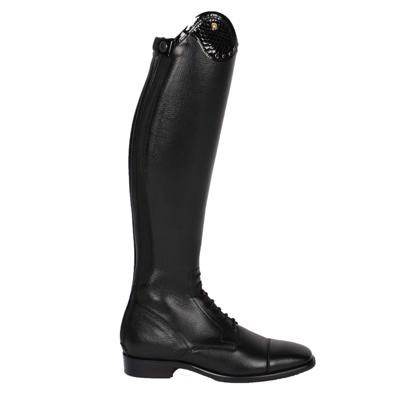 Petrie Luca rijlaars zwart/zwart maat:38 / h48-w35 Petrie Luca rijlaars zwart/zwart maat:38 / h48-w35