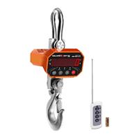 Kraanweegschalen van meer dan 3000 kg, Kranwaage 5 t / 2 kg - LED - orange, Kranwaage - SBS-KW-5/2K - thumbnail