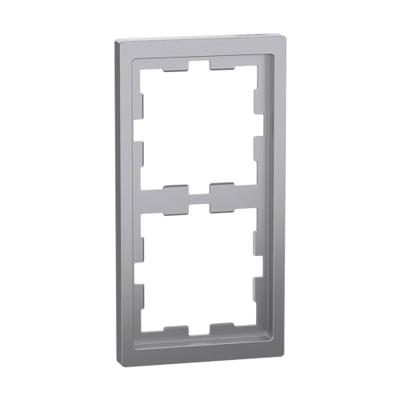 Merten MEG4020-6536 Afdekking Frame System Design RVS 1 stuk(s)