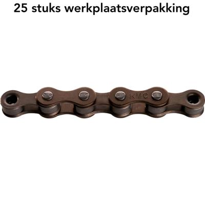 KMC ds ketting s1 1/8 wide brown bulk (25)
